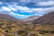 PerBol2014 104  Dolina rzeki Colca, prowadząca do kanionu. Peru. : 2014, Colca Canyon, Peru