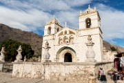 PerBol2014 106  Kościół w Maca. Peru. : 2014, Colca Canyon, Peru