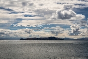 PerBol2014 122  Jezioro Titicaca. W oddali Wyspa Księzyca (Isla de la Luna). Boliwia. : 2014, Boliwia, Titicaca