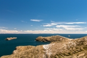 PerBol2014 138  Widok z Wyspy Słońca. Boliwia. : 2014, Boliwia, Isla del Sol