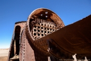PerBol2014 179  Cmentarzysko pociągów (Cementerio de Trenes). Uyuni. Boliwia. : 2014, Boliwia, Uyuni