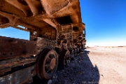 PerBol2014 181  Cmentarzysko pociągów (Cementerio de Trenes). Uyuni. Boliwia. : 2014, Boliwia, Uyuni