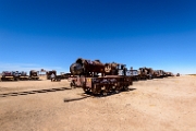 PerBol2014 188  Cmentarzysko pociągów (Cementerio de Trenes). Uyuni. Boliwia. : 2014, Boliwia, Uyuni
