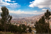 PerBol2014 219  Widok na La Paz. Boliwia. : 2014, Boliwia, La Paz