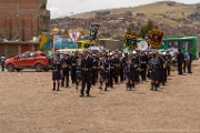 PerBol2014 351  Defilada w Puno. Peru. : 2014, Peru, Puno