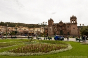 PerBol2014 366  Plaza de Armas i widok na Katedrę. Cuzco. Peru. : 2014, Cusco, Peru