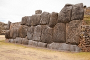 PerBol2014 382  Saqsaywaman - pozostałości inkaskich kamiennych budowli. Cuzco. Peru. : 2014, Cusco, Peru, Saqsaywaman