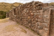 PerBol2014 392  Puca Pucara - częściowo zrekonstruowane pozostałości budowli inkaskich. Peru. : 2014, Cusco, Peru