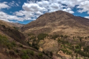 PerBol2014 407  Widok ze wzgórz z okolic Pisac. Peru. : 2014, Peru, Pisac
