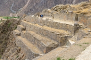 PerBol2014 430  Ruiny inkaskiego Ollantaytambo. Peru. : 2014, Ollantaytambo, Peru