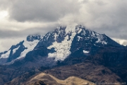 PerBol2014 477  Zbliżenie widoku szczytu nad Huallabamba. Peru. : 2014, Machuqolqa, Peru